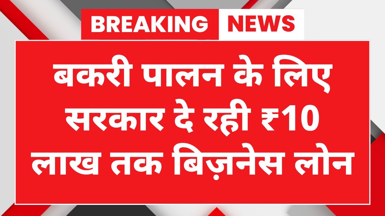 Bakri Palan Loan Yojana